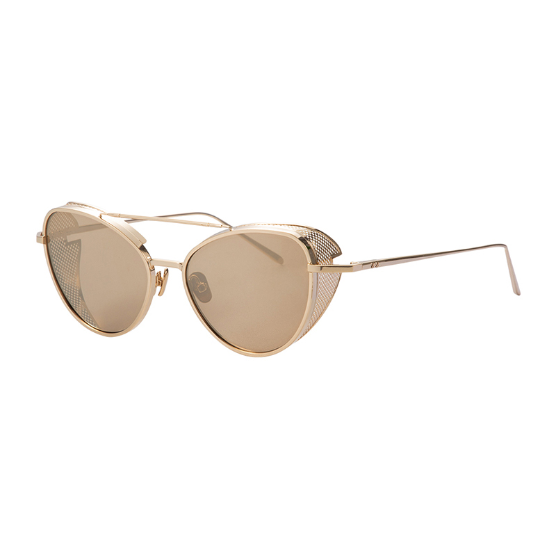 RM21795-Handcrafted High-Level Fashion Metal Sunglasses Private Label  Shenzhen Supplier